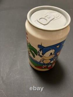 SEGA Sonic the Hedgehog Can Type Puzzle Piggy Bank rare USED JP