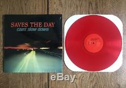 Saves The Day Cant Slow Down Rare Ltd Red Vinyl /500