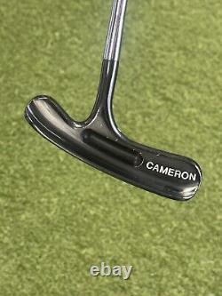 Scotty Cameron Oil Can Bullseye Flange Golf Putter + Head Cover RARE