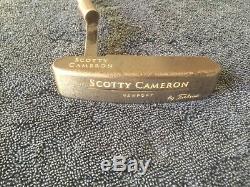 Scotty Cameron Tour VIP Newport Classic Oil Can Putter Lefty LH 35 withHC RARE