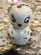 Shawnee Pottery Squirrel Figurine Milk Can Decals Rare Find no issues Mint
