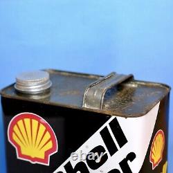 Shell Super Multigrade 5 Litre Oil Can Vintage 1970's 1980's Man Cave Item! Rare