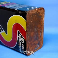Shell Super Multigrade 5 Litre Oil Can Vintage 1970's 1980's Man Cave Item! Rare