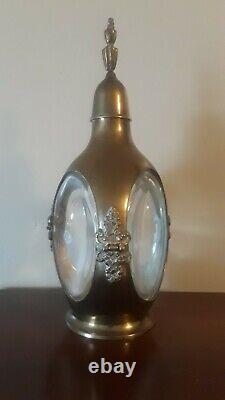 So RARE even Google can't find it! JOHN HAIG & CO Scotch whiskey bottle DIMPLE