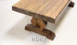 Solid Oak Slab Solid Wood Coffee Table Rare Can Deliver