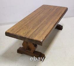 Solid Oak Slab Solid Wood Coffee Table Rare Can Deliver
