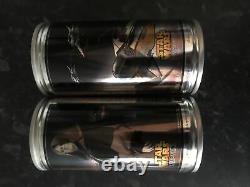 Star Wars Red Bull Revenge Of The Sith Drink Can Set Vader Kenobi Yoda 2005 Rare