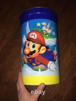 Super Mario 64 trash can Rare! Merchandise Nintendo N64 Japan 1999 Limited