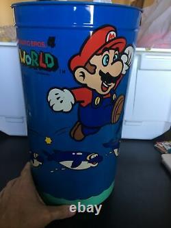 Super Mario World 1991 trash can Rare! Merchandise Nintendo SNES Famicom Yoshi