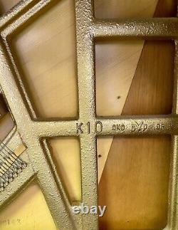 Super Rare Burr Walnut'Knight K10' Traditional Style Upright Piano CAN DELIVE
