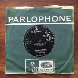 THE BEATLES Cant Buy Me Love RARE PARLOPHONE 1N/1N SOLID 1964 7 45 VINYL R5114
