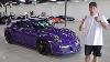 Taking Delivery Of My Ultra Violet Porsche Gt3rs Rare Spec