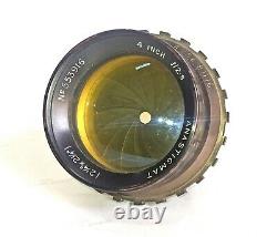 Taylor & Hobson Anastigmat 4INCH F2.8 Lens Can Use Digital camera Rare Vintage