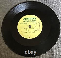 The Dave Clark Five RARE UK ADVISION ACETATE