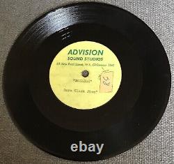 The Dave Clark Five RARE UK ADVISION ACETATE