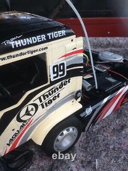 Thunder Tiger Man Truck Lorry Vintage Rare Nitro Rc Can Courier Read Description
