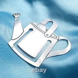 Tiffany & Co Auth Silver Bookmark Watering Can Pitcher Rare #438