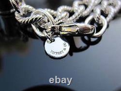Tiffany & Co RARE Silver Watering Can Charm Bracelet