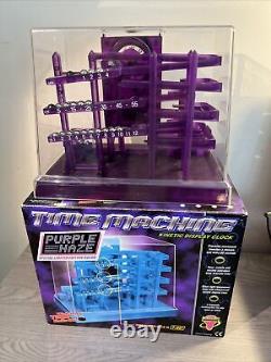 Time Machine Rare Special Limited Edition Purple Haze Kinetic Display Clock