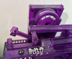 Time Machine Rare Special Limited Edition Purple Haze Kinetic Display Clock