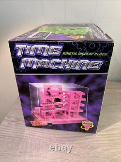 Time Machine Rare Special Limited Edition Purple Haze Kinetic Display Clock