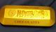 Tokyo DisneySea Scrooge McDuck Empty Chocolates Can Gold Bar Souvenir Rare