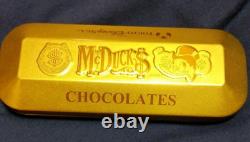 Tokyo DisneySea Scrooge McDuck Empty Chocolates Can Gold Bar Souvenir Rare