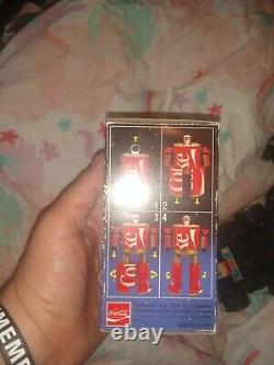 Transformers very rare coke can transformer in box. Hard to find