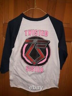 Twisted Sister 1983 You Can't Stop Rock n Roll shirt rare vintage Large Crue