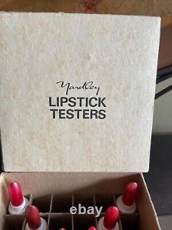 ULTRA RARE FIND-VTG 1968 Yardley Lipstick SAMPLES IN ORIGINAL BOX-TORONTO, CAN
