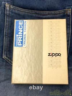 Ultra Rare! Zippo lighter Nissan SKYLINE RACING TEAM 1982 With Oil Can Boxed