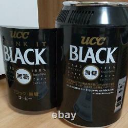 Used Canned coffee Design Mini Heat and Cool storage Japanese UCC Black 6L Rare