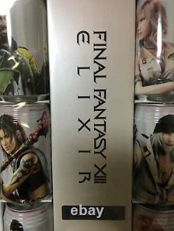Used Final Fantasy 13 Elixir Premium Comp Box rare serial number tumbler In Stoc