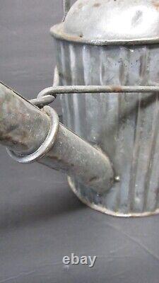 VINTAGE RARE WATERING CAN with PATENT NUMBER HAND WROUGHT