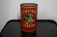Very RARE Antique Camp Fire Coffee Tin Can, Blue Ribbon, San Francisco, CA