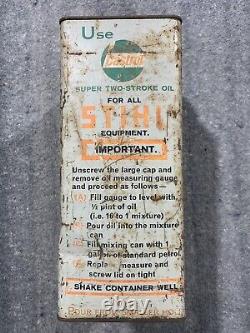 Very Rare 1960s Stihl Castrol Super Two-Stroke Mixing Can