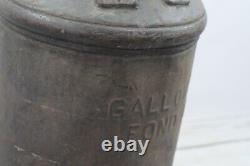 Very Rare Antique 1925 Galloway-West Co Fond-Du-Lac Milk Can Cream Can Cream Cit