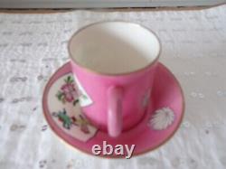 Very Rare Antique Carlton Ware Kien Lung Can & Saucer base marked 1807