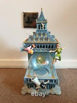 Very Rare Disney Peter Pan Globe You Can Fly Big Ben Clock With Orignal Box