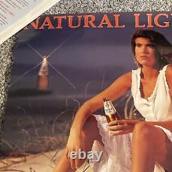 Very Rare Natural Light 1991 Can Beer Sexy Poster 20x36