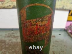 Very Rare Vintage Wakefield Castrol Cardboard Oil Can Rare Early Survivor