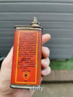 Vintage 1920s Shell Junior Can Very Rare Must See