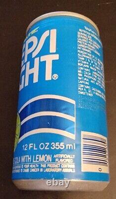 Vintage 70's One Calorie Pepsi Light 12oz Soda Can Sugar Free Very Rare Blue