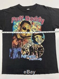 Vintage 90s Puff Daddy Rap Tee Cant Nobody Hold Me Down Diddy Hip Hop Very Rare