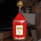 Vintage Antique Velvene Red Oil Can Lamp Very Rare Upcycled Man Cave Garage