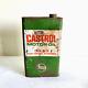 Vintage Castrol Motor Oil CR 40 For Diesel Engine Advertising Tin Can Rare T614