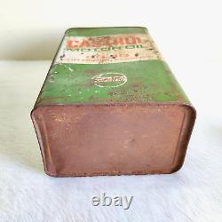 Vintage Castrol Motor Oil CR 40 For Diesel Engine Advertising Tin Can Rare T614