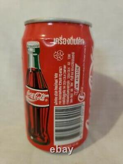 Vintage Coca Cola Rare ERROR Can Written in the Thai Language