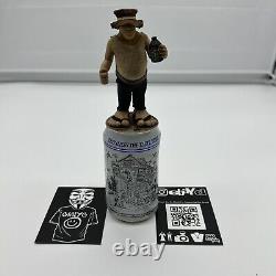 Vintage Ettamogah Pub Beer Can With Hillbilly Drunk Figure Super Unique & Rare