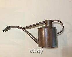 Vintage HAWS Elliott COPPER WATERING CAN England Mid Century Rare